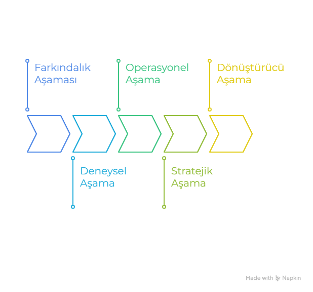 yapay zeka olgunluk düzeyleri