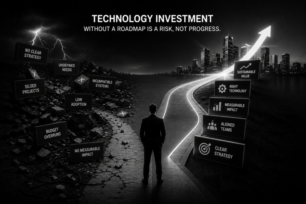 The Risks of Starting Technology Investment Without Creating a Transformation Roadmap